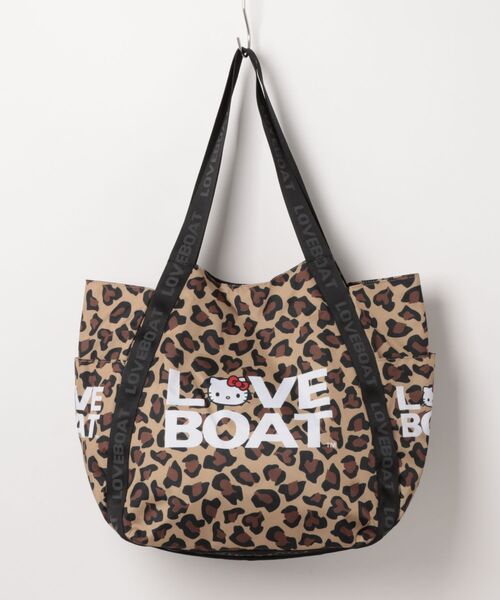 LOVE BOAT(ラブ・ボート)の「LOVEBOAT×KITTY バルーントート(トートバッグ・レディース・レオパード/その他・FREE)」の1枚目の写真