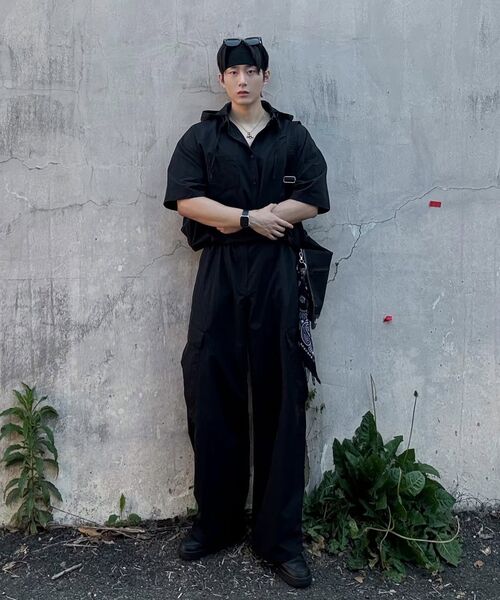 COSTUME O’CLOCK(コスチュームオクロック)の「ナイロンバルーンカーゴパンツ3 COLOR COOSPT242(スウェットパンツ・メンズ・ライトグレー/ダークグレー/ブラック・LARGE/SMALL/MEDIUM/X-LARGE)」の19枚目の写真
