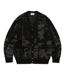 BRUSHED MOHAIR CARDIGAN BLACK(CV2DFUK682A)