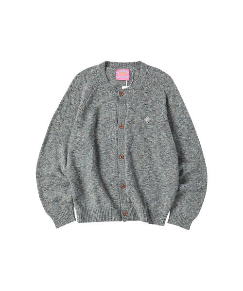 COMONINOZ（コモニノズ）の「TONE TONE CARDIGAN [GRAY]（カーディガン/ボレロ・メンズ・グレー・SMALL/MEDIUM/LARGE）」の2枚目の写真