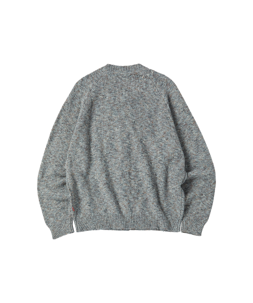 COMONINOZ（コモニノズ）の「TONE TONE CARDIGAN [GRAY]（カーディガン/ボレロ・メンズ・グレー・SMALL/MEDIUM/LARGE）」の3枚目の写真