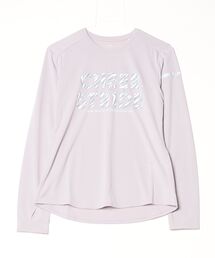 ティゴラ TIGORA ランニング グラフィック長袖Tシャツ