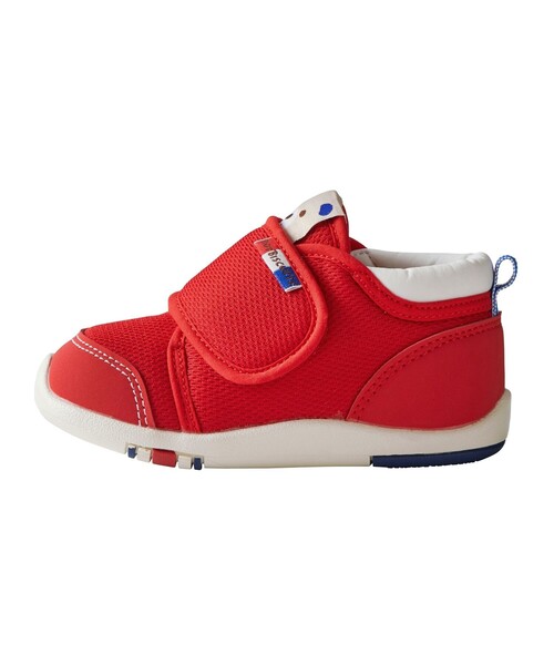 HOT BISCUITS(ホットビスケッツ)の「セカンドベビーシューズ(スニーカー・キッズ・ネイビー/レッド・14.5cm/14cm/15cm)」の5枚目の写真