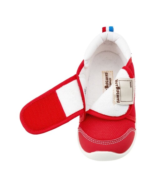 HOT BISCUITS(ホットビスケッツ)の「セカンドベビーシューズ(スニーカー・キッズ・ネイビー/レッド・14.5cm/14cm/15cm)」の8枚目の写真