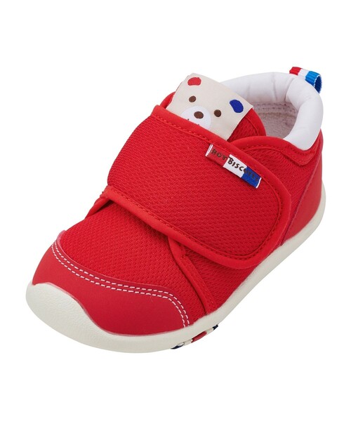 HOT BISCUITS(ホットビスケッツ)の「セカンドベビーシューズ(スニーカー・キッズ・ネイビー/レッド・14.5cm/14cm/15cm)」の9枚目の写真