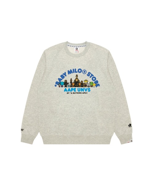 AAPE X BABY MILO STORE CREW NECK SWEATER（スウェット）｜AAPE BY A