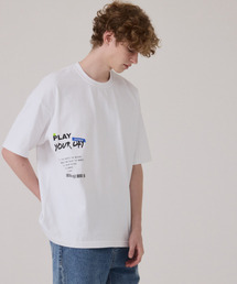 トラベルオーバーサイズ半袖Tシャツ_Direction(方向性)