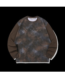 SIGNATURE LOGO HOTPIX T-SHIRT_MIX BROWN