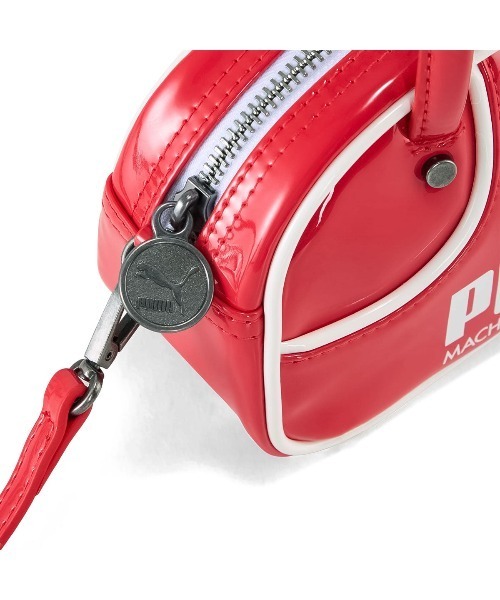PUMA（プーマ）の「プーマ 【PUMA】-  マイクロ グリップ バッグ レッド【PUMA-1976 MICRO GRIP BAG RED 091824-03】（ショルダーバッグ・レディース・クリアレッド・ONE SIZE）」の4枚目の写真