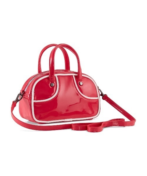 PUMA（プーマ）の「プーマ 【PUMA】-  マイクロ グリップ バッグ レッド【PUMA-1976 MICRO GRIP BAG RED 091824-03】（ショルダーバッグ・レディース・クリアレッド・ONE SIZE）」の3枚目の写真