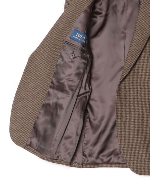 セール】Polo モダン チェック ウールブレンド スポーツ コート