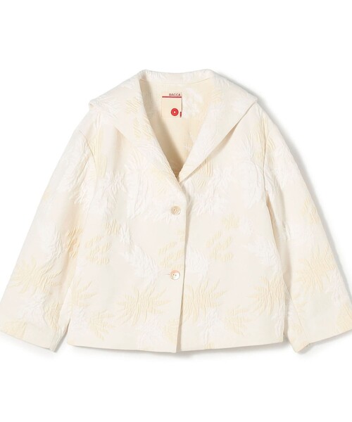 BACCA(バッカ)の「マトラッセ セーラーカラージャケット(その他アウター・レディース・ライトベージュ・36)」の1枚目の写真