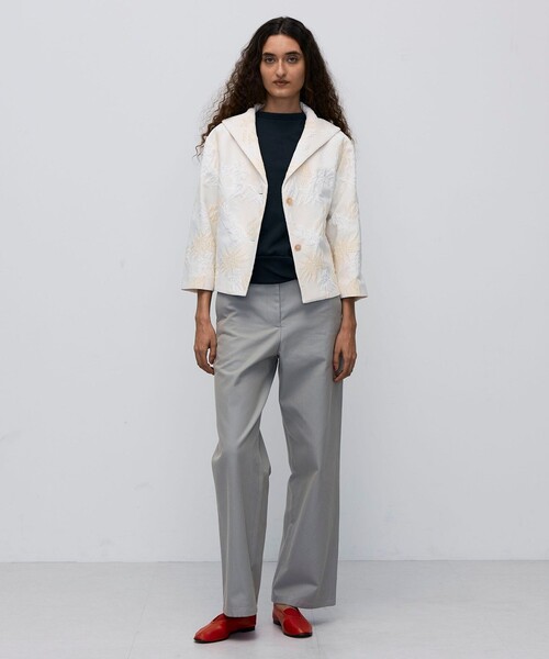 BACCA(バッカ)の「マトラッセ セーラーカラージャケット(その他アウター・レディース・ライトベージュ・36)」の2枚目の写真