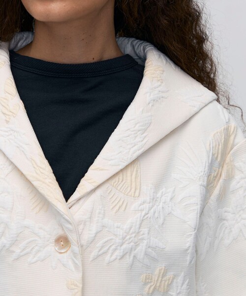 BACCA(バッカ)の「マトラッセ セーラーカラージャケット(その他アウター・レディース・ライトベージュ・36)」の7枚目の写真