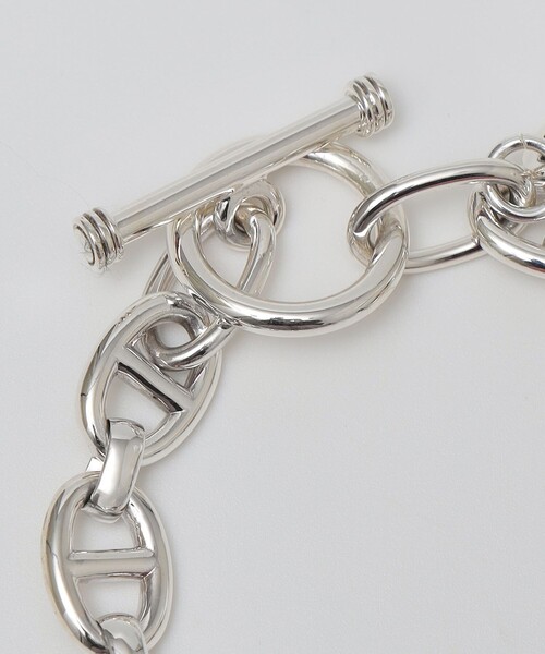 SHIPS（シップス）の「XOLO: ANCHOR LINK 10mm（ブレスレット・メンズ・シルバー・ONE SIZE）」の3枚目の写真