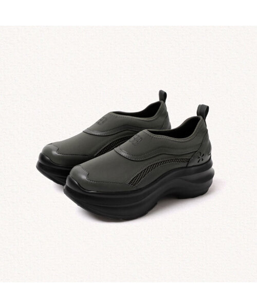 MAC MOC(マックモック)の「ランツ チャンキー プラットフォーム スニーカー_3カラー 5.5cm(スニーカー・レディース・グレー/ブラック/カーキ・23cm/23.5cm/24cm/24.5cm/25cm)」の2枚目の写真