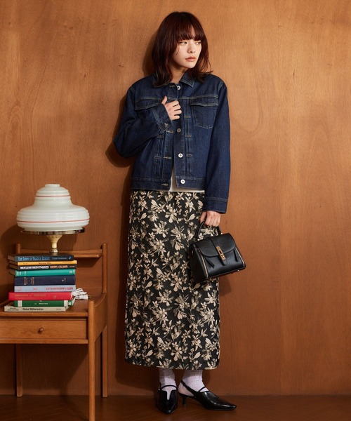 mysty woman（ミスティウーマン）の「切り替えアウトリンキングニット 640159（ニット/セーター・レディース・オフホワイト/ネイビー/ピンク・FREE）」の14枚目の写真