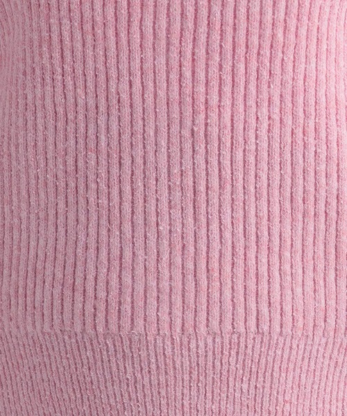 mysty woman（ミスティウーマン）の「切り替えアウトリンキングニット 640159（ニット/セーター・レディース・オフホワイト/ネイビー/ピンク・FREE）」の6枚目の写真