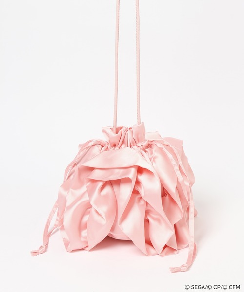 LOWRYS FARM(ローリーズファーム)の「プロジェクトセカイ*LOWRYS FARM サテンフリルBAG 667151(ショルダーバッグ・レディース・グレー系その他/ピンク系その他/ブラック/ベージュ系その他/パープル系その他/ピンク系その他2・FREE)」の5枚目の写真