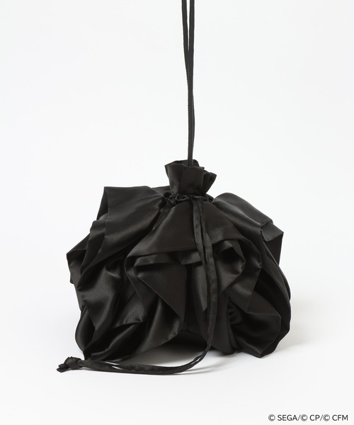 LOWRYS FARM(ローリーズファーム)の「プロジェクトセカイ*LOWRYS FARM サテンフリルBAG 667151(ショルダーバッグ・レディース・グレー系その他/ピンク系その他/ブラック/ベージュ系その他/パープル系その他/ピンク系その他2・FREE)」の2枚目の写真