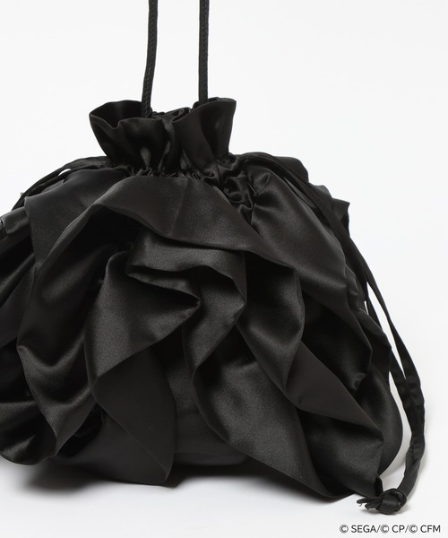 LOWRYS FARM(ローリーズファーム)の「プロジェクトセカイ*LOWRYS FARM サテンフリルBAG 667151(ショルダーバッグ・レディース・グレー系その他/ピンク系その他/ブラック/ベージュ系その他/パープル系その他/ピンク系その他2・FREE)」の7枚目の写真