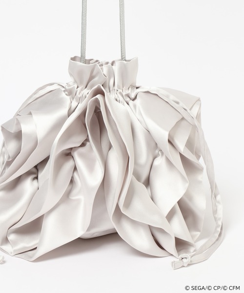 LOWRYS FARM(ローリーズファーム)の「プロジェクトセカイ*LOWRYS FARM サテンフリルBAG 667151(ショルダーバッグ・レディース・グレー系その他/ピンク系その他/ブラック/ベージュ系その他/パープル系その他/ピンク系その他2・FREE)」の8枚目の写真