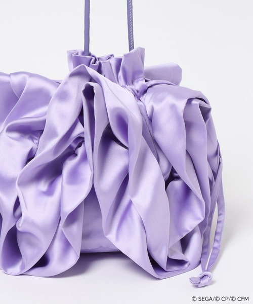 LOWRYS FARM(ローリーズファーム)の「プロジェクトセカイ*LOWRYS FARM サテンフリルBAG 667151(ショルダーバッグ・レディース・グレー系その他/ピンク系その他/ブラック/ベージュ系その他/パープル系その他/ピンク系その他2・FREE)」の12枚目の写真