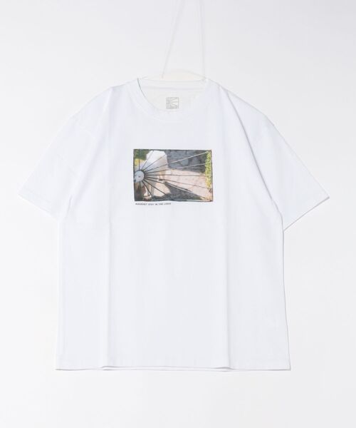RASSVET / PACCBET（ラスベート）の「RASSVET/ラスべート DOG LOGO TEE（Tシャツ/カットソー・メンズ・ホワイト・L/M）」の3枚目の写真