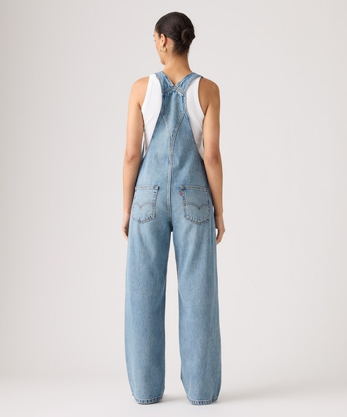 Levi's(リーバイス)の「Levi's/リーバイス BAGGY オーバーオール(サロペット/オーバーオール・レディース・インディゴブルー・M/S/XS)」の3枚目の写真