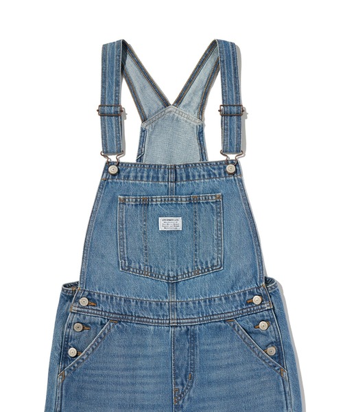 Levi's(リーバイス)の「Levi's/リーバイス BAGGY オーバーオール(サロペット/オーバーオール・レディース・インディゴブルー・M/S/XS)」の6枚目の写真