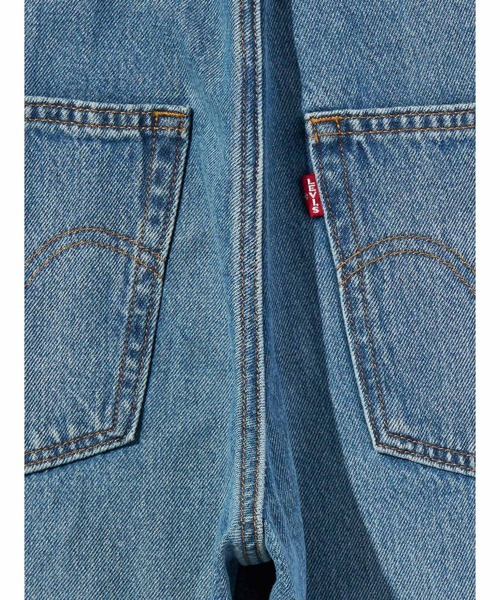 Levi's(リーバイス)の「Levi's/リーバイス BAGGY オーバーオール(サロペット/オーバーオール・レディース・インディゴブルー・M/S/XS)」の11枚目の写真