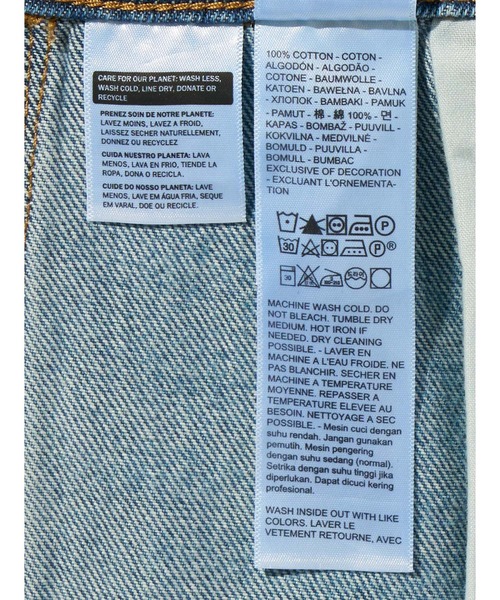 Levi's(リーバイス)の「Levi's/リーバイス BAGGY オーバーオール(サロペット/オーバーオール・レディース・インディゴブルー・M/S/XS)」の15枚目の写真