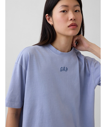オーガニックコットン ヴィンテージソフト アスレチック GAPロゴ チュニックTシャツ