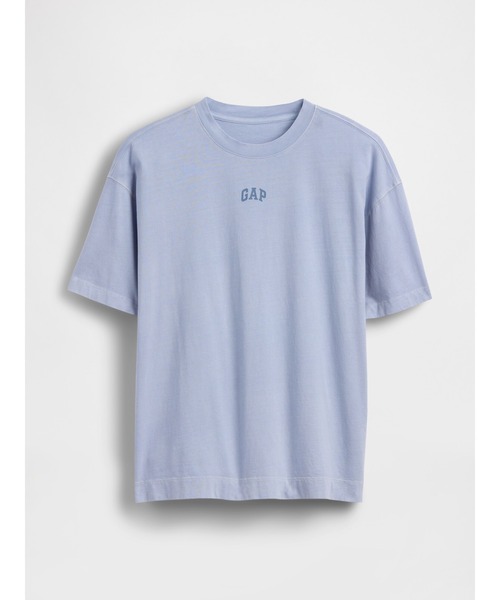 GAP(ギャップ)の「オーガニックコットン ヴィンテージソフト アスレチック GAPロゴ チュニックTシャツ(Tシャツ/カットソー・レディース・ホワイト/イエロー/ライトブルー/ブラック/ブルー/ピンク・XS/M/XL/S/L/XXS)」の10枚目の写真