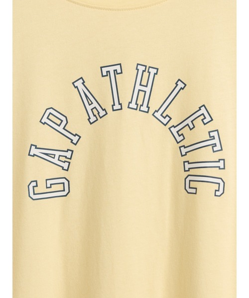 GAP(ギャップ)の「オーガニックコットン ヴィンテージソフト アスレチック GAPロゴ チュニックTシャツ(Tシャツ/カットソー・レディース・ホワイト/イエロー/ライトブルー/ブラック/ブルー/ピンク・XS/M/XL/S/L/XXS)」の12枚目の写真