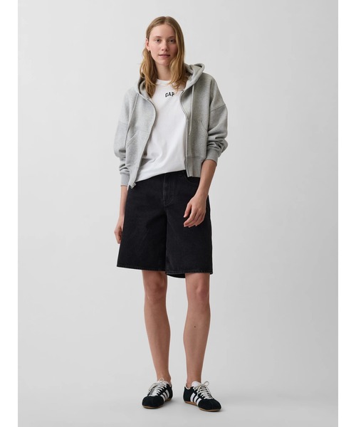 GAP(ギャップ)の「オーガニックコットン ヴィンテージソフト アスレチック GAPロゴ チュニックTシャツ(Tシャツ/カットソー・レディース・ホワイト/イエロー/ライトブルー/ブラック/ブルー/ピンク・XS/M/XL/S/L/XXS)」の17枚目の写真