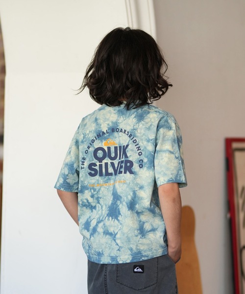 Quiksilver（クイックシルバー）の「【ムラサキスポーツ限定】QUIKSILVER/クイックシルバー キッズ 半袖 Tシャツ バックプリント KST261601M（Tシャツ/カットソー・キッズ・ブルーグリーン/ブラック/ホワイト・160cm/150cm/140cm/130cm）」の3枚目の写真