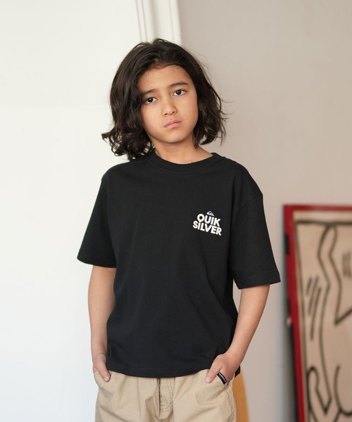 Quiksilver（クイックシルバー）の「【ムラサキスポーツ限定】QUIKSILVER/クイックシルバー キッズ 半袖 Tシャツ バックプリント KST261601M（Tシャツ/カットソー・キッズ・ブルーグリーン/ブラック/ホワイト・160cm/150cm/140cm/130cm）」の6枚目の写真