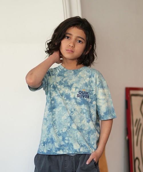 Quiksilver（クイックシルバー）の「【ムラサキスポーツ限定】QUIKSILVER/クイックシルバー キッズ 半袖 Tシャツ バックプリント KST261601M（Tシャツ/カットソー・キッズ・ブルーグリーン/ブラック/ホワイト・160cm/150cm/140cm/130cm）」の13枚目の写真