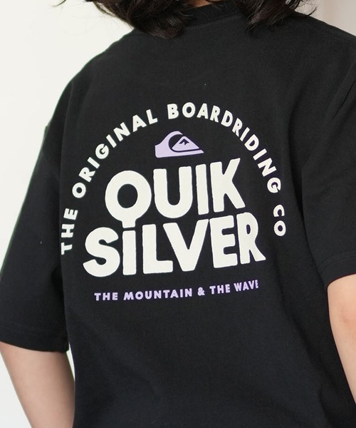 Quiksilver（クイックシルバー）の「【ムラサキスポーツ限定】QUIKSILVER/クイックシルバー キッズ 半袖 Tシャツ バックプリント KST261601M（Tシャツ/カットソー・キッズ・ブルーグリーン/ブラック/ホワイト・160cm/150cm/140cm/130cm）」の12枚目の写真