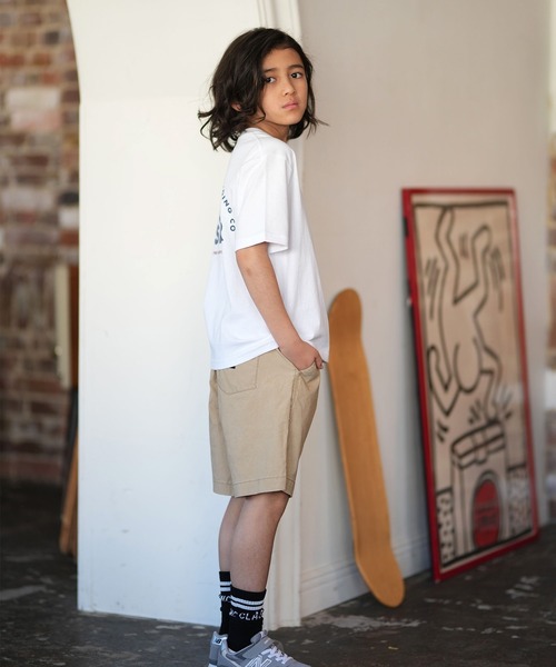 Quiksilver（クイックシルバー）の「【ムラサキスポーツ限定】QUIKSILVER/クイックシルバー キッズ 半袖 Tシャツ バックプリント KST261601M（Tシャツ/カットソー・キッズ・ブルーグリーン/ブラック/ホワイト・160cm/150cm/140cm/130cm）」の5枚目の写真