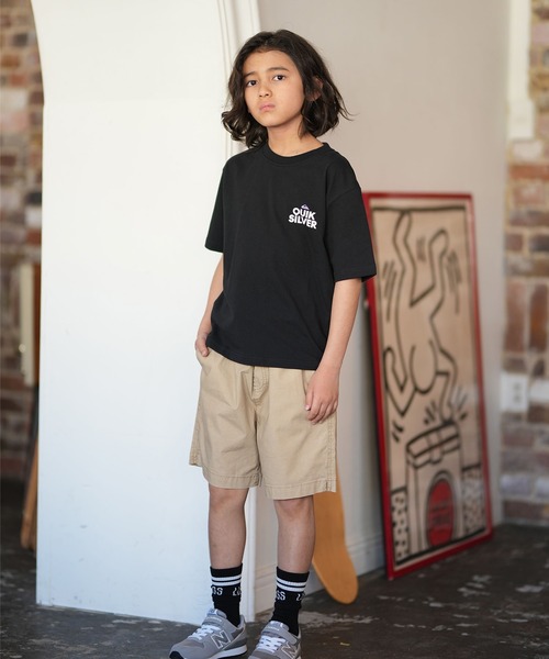 Quiksilver（クイックシルバー）の「【ムラサキスポーツ限定】QUIKSILVER/クイックシルバー キッズ 半袖 Tシャツ バックプリント KST261601M（Tシャツ/カットソー・キッズ・ブルーグリーン/ブラック/ホワイト・160cm/150cm/140cm/130cm）」の7枚目の写真