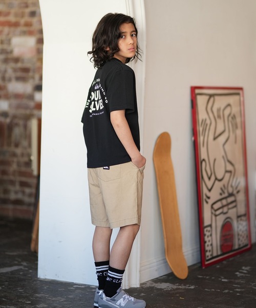 Quiksilver（クイックシルバー）の「【ムラサキスポーツ限定】QUIKSILVER/クイックシルバー キッズ 半袖 Tシャツ バックプリント KST261601M（Tシャツ/カットソー・キッズ・ブルーグリーン/ブラック/ホワイト・160cm/150cm/140cm/130cm）」の10枚目の写真