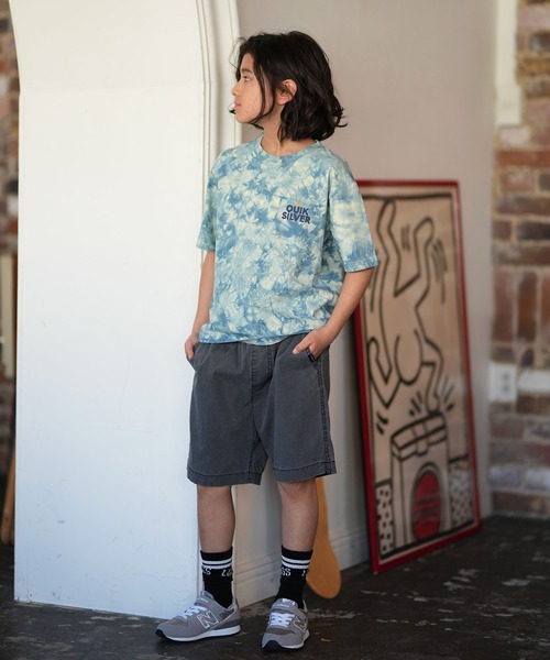 Quiksilver（クイックシルバー）の「【ムラサキスポーツ限定】QUIKSILVER/クイックシルバー キッズ 半袖 Tシャツ バックプリント KST261601M（Tシャツ/カットソー・キッズ・ブルーグリーン/ブラック/ホワイト・160cm/150cm/140cm/130cm）」の14枚目の写真