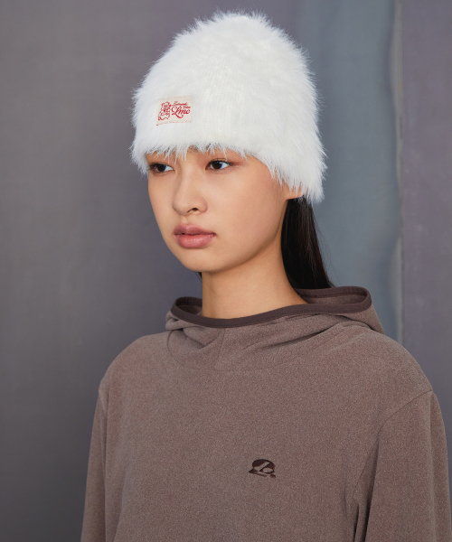 LMCの「HAIRY UNCUFFED BEANIE heather gray(ニットキャップ/ビーニー・レディース・その他・ONE SIZE)」の2枚目の写真