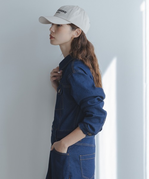 URBAN RESEARCH Sonny Label(アーバンリサーチサニーレーベル)の「デニムジャンパースカート(ワンピース・レディース・ブラック/インディゴブルー・38/36)」の14枚目の写真