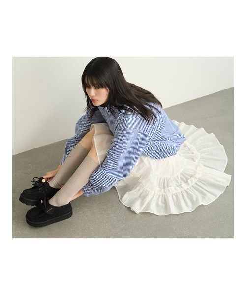 LILY BROWN（リリーブラウン）の「トラックソールデッキシューズ（その他シューズ・レディース・ブラック/ブラウン・S/M/L）」の9枚目の写真