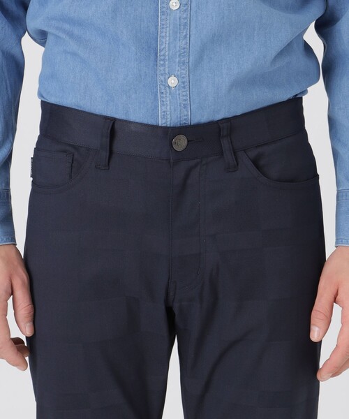 BLACK LABEL CRESTBRIDGE（ブラックレーベル・クレストブリッジ）の「アポロックシャドーチェック5ポケットパンツ（その他パンツ・メンズ・ブラック/ベージュ系その他/ネイビー・L/XL/S/M）」の18枚目の写真