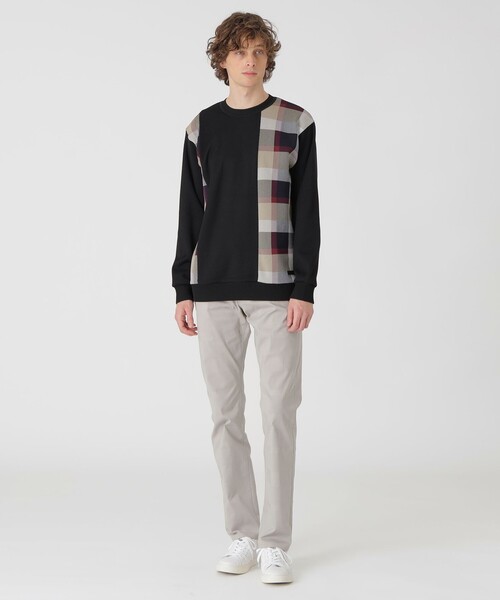 BLACK LABEL CRESTBRIDGE（ブラックレーベル・クレストブリッジ）の「アポロックシャドーチェック5ポケットパンツ（その他パンツ・メンズ・ブラック/ベージュ系その他/ネイビー・L/XL/S/M）」の12枚目の写真