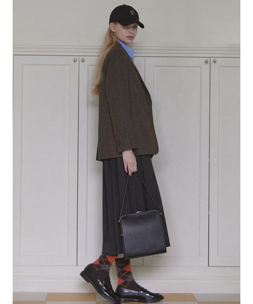 NONLOCAL(ノンローカル)の「England Wool Classic Jacket - Brown(テーラードジャケット・レディース・その他・S/M)」の2枚目の写真